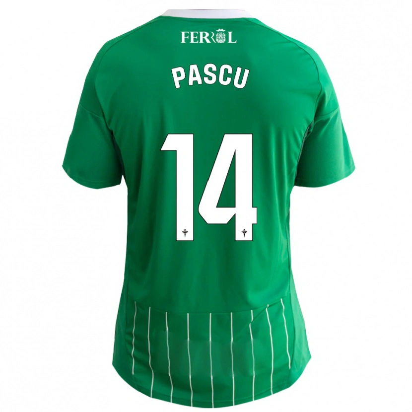 Danxen Men Pascu #14 Green White Home Jersey 2025/26 T-Shirt
