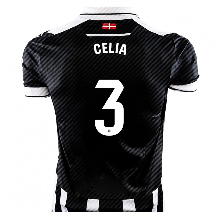 Danxen Men Celia Martínez #3 Black White Home Jersey 2025/26 T-Shirt