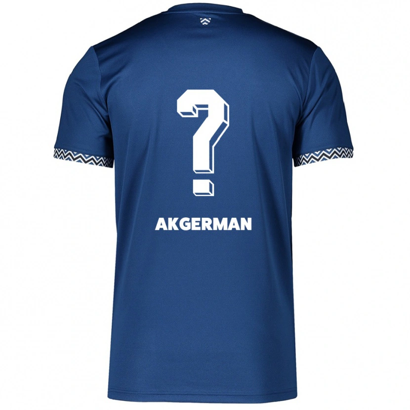 Danxen Men Taha Akgerman #0 Navy White Home Jersey 2025/26 T-Shirt