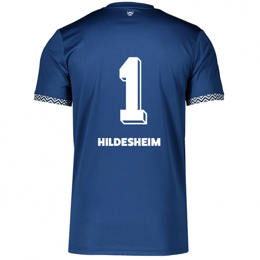 Danxen Men Philip Hildesheim #1 Navy White Home Jersey 2025/26 T-Shirt