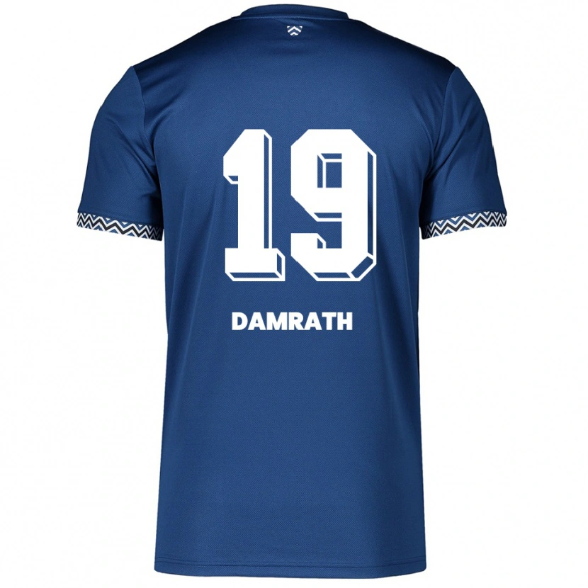 Danxen Men Tom Damrath #19 Navy White Home Jersey 2025/26 T-Shirt
