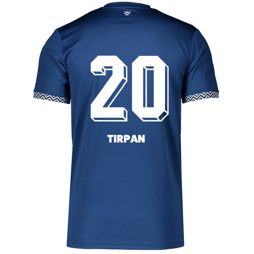Danxen Men Efe Tirpan #20 Navy White Home Jersey 2025/26 T-Shirt