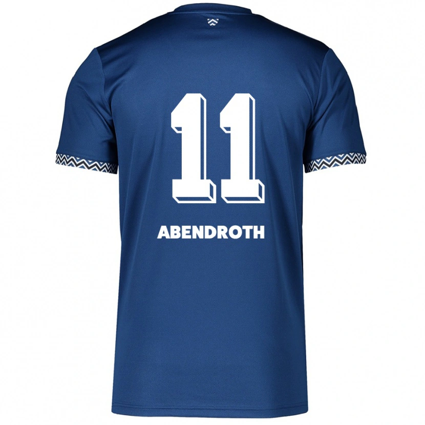 Danxen Men Cosma Abendroth #11 Navy White Home Jersey 2025/26 T-Shirt