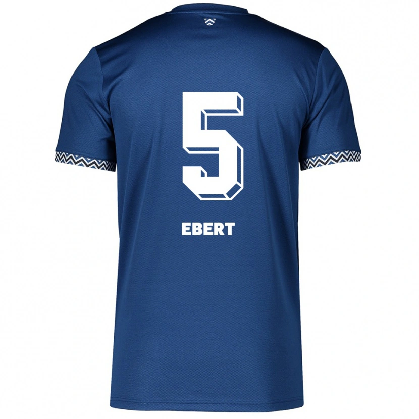 Danxen Men Phine Ebert #5 Navy White Home Jersey 2025/26 T-Shirt