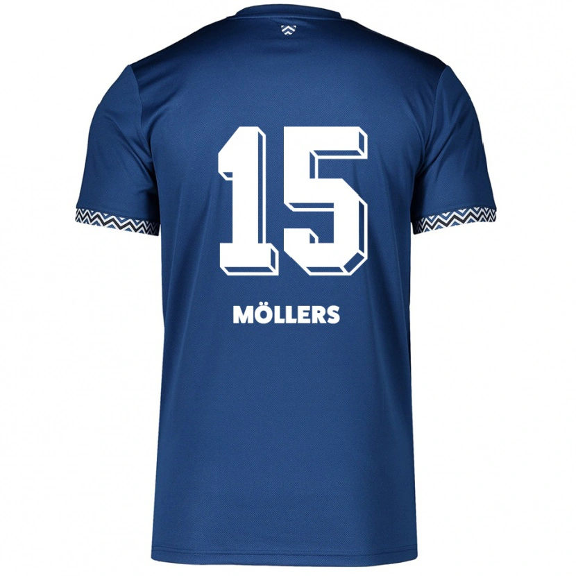 Danxen Men Niklas Möllers #15 Navy White Home Jersey 2025/26 T-Shirt