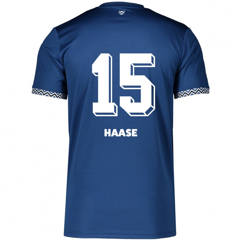 Danxen Men Leo Haase #15 Navy White Home Jersey 2025/26 T-Shirt