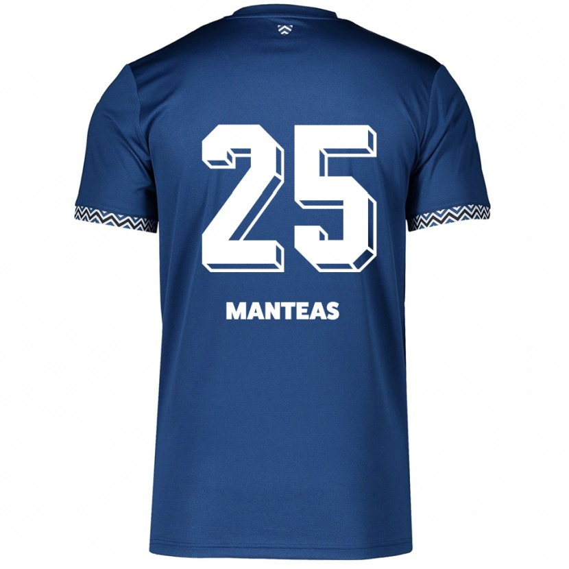 Danxen Men Jacqueline Manteas #25 Navy White Home Jersey 2025/26 T-Shirt