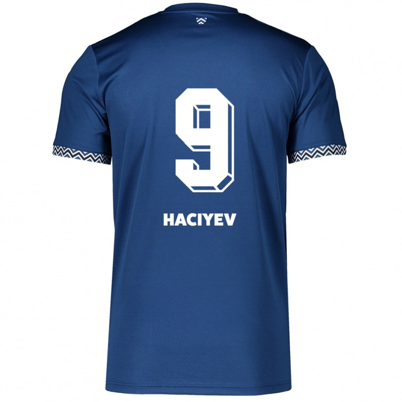 Danxen Men Ceyhun Haciyev #9 Navy White Home Jersey 2025/26 T-Shirt
