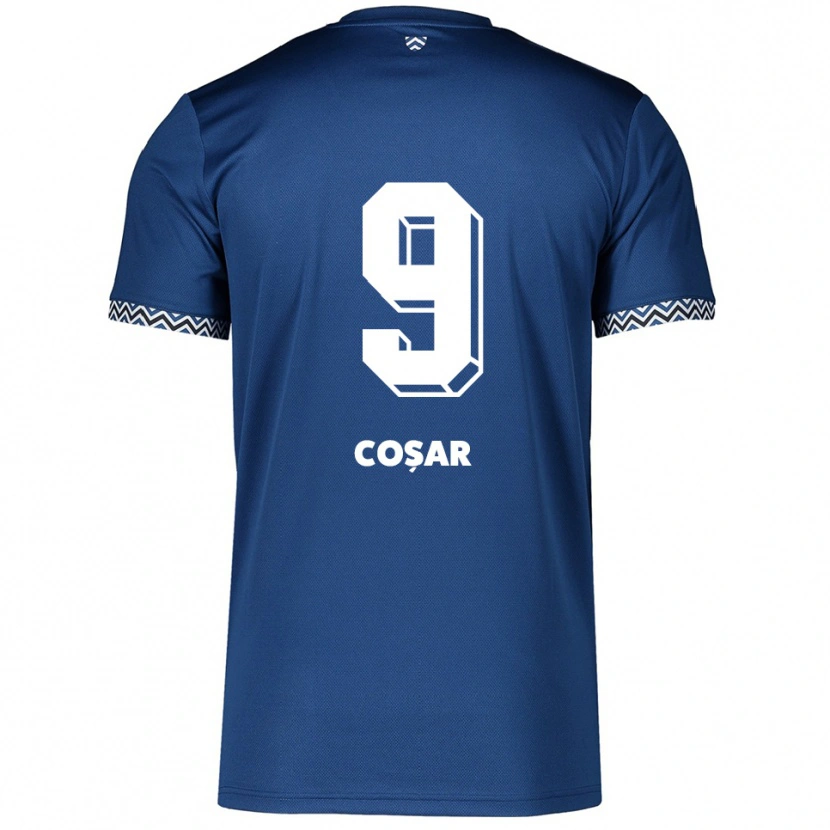 Danxen Men Tanay Coşar #9 Navy White Home Jersey 2025/26 T-Shirt