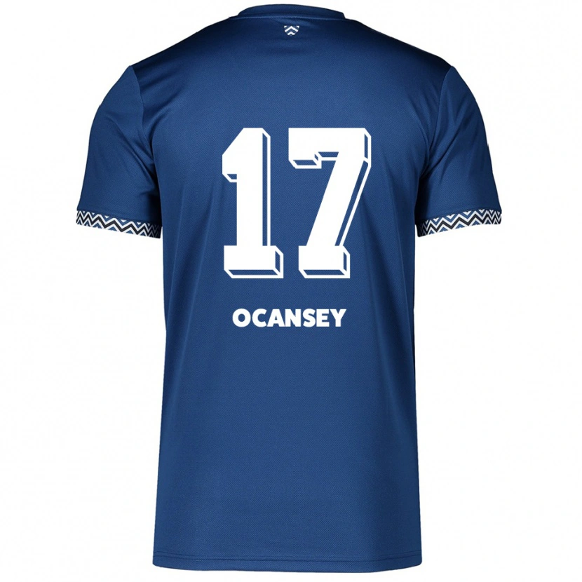 Danxen Men Vincent Ocansey #17 Navy White Home Jersey 2025/26 T-Shirt