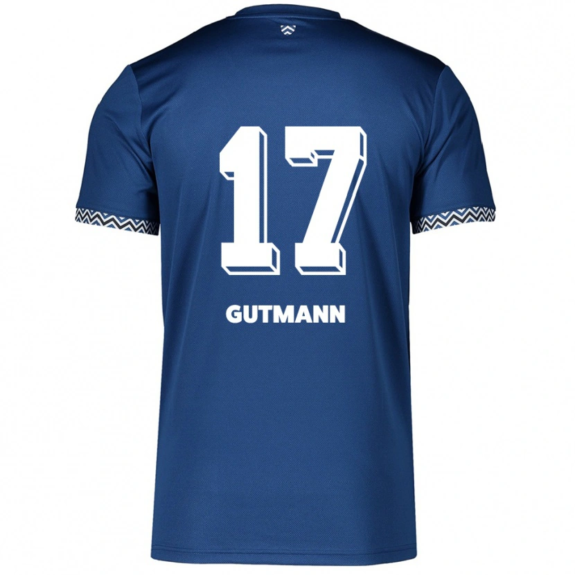 Danxen Men Glenn Gutmann #17 Navy White Home Jersey 2025/26 T-Shirt