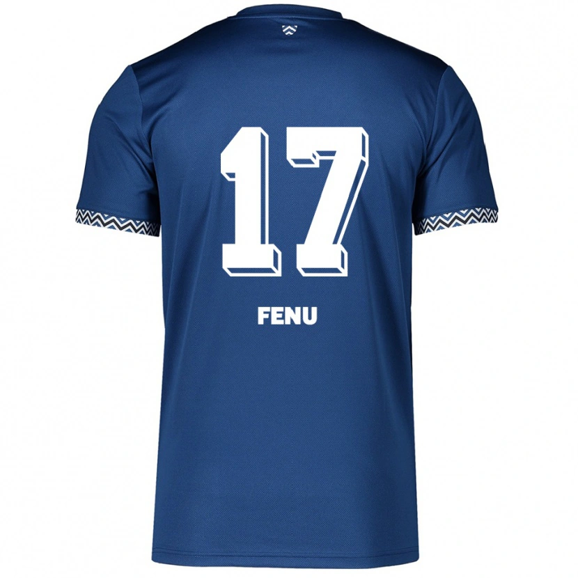 Danxen Men Inci Fenu #17 Navy White Home Jersey 2025/26 T-Shirt