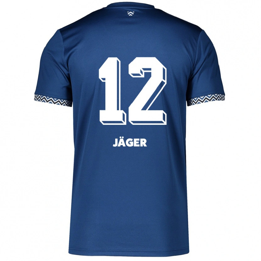 Danxen Men Mino Jäger #12 Navy White Home Jersey 2025/26 T-Shirt