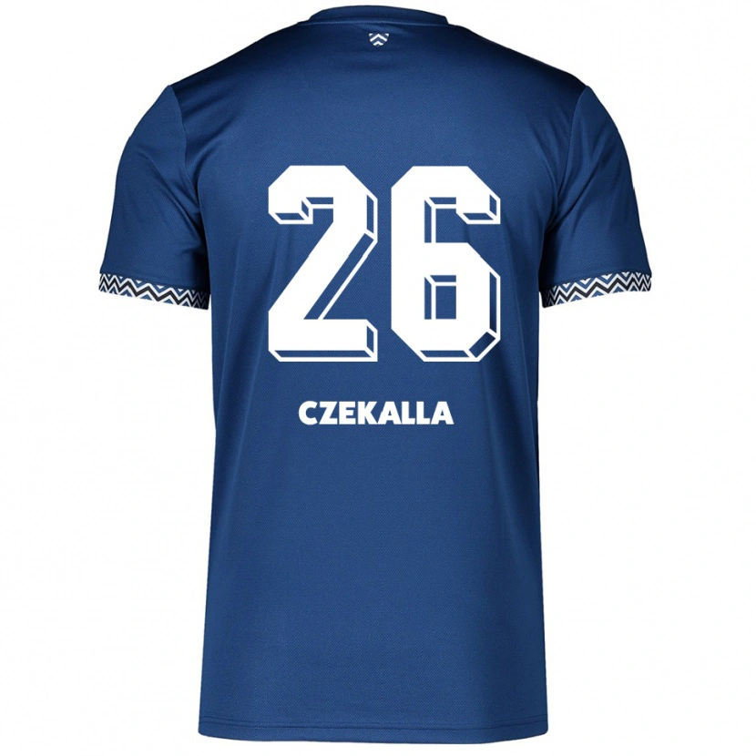 Danxen Men Anna Czekalla #26 Navy White Home Jersey 2025/26 T-Shirt