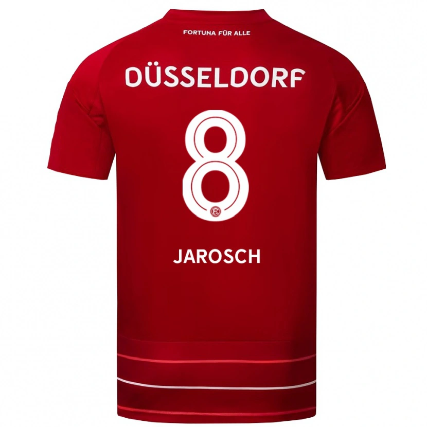 Danxen Men Marek Jarosch #8 Red White Home Jersey 2025/26 T-Shirt