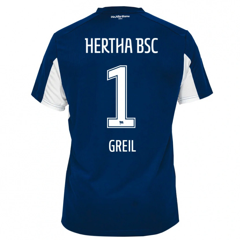 Danxen Men Luis Greil #1 White Blue Home Jersey 2025/26 T-Shirt