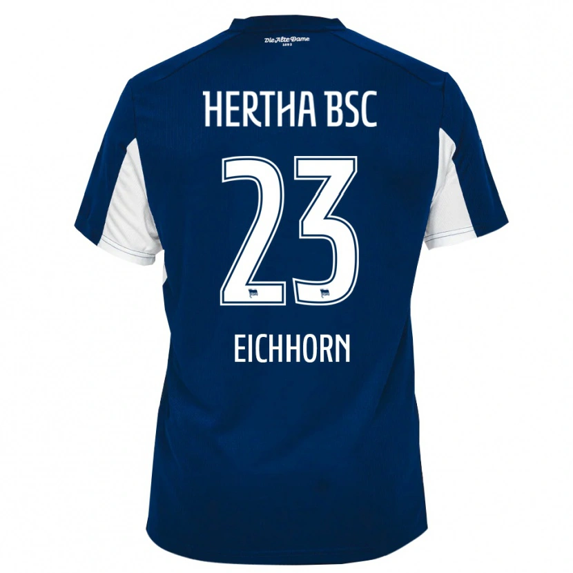 Danxen Men Kennet Eichhorn #23 White Blue Home Jersey 2025/26 T-Shirt