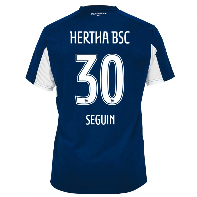 Danxen Men Paul Seguin #30 White Blue Home Jersey 2025/26 T-Shirt