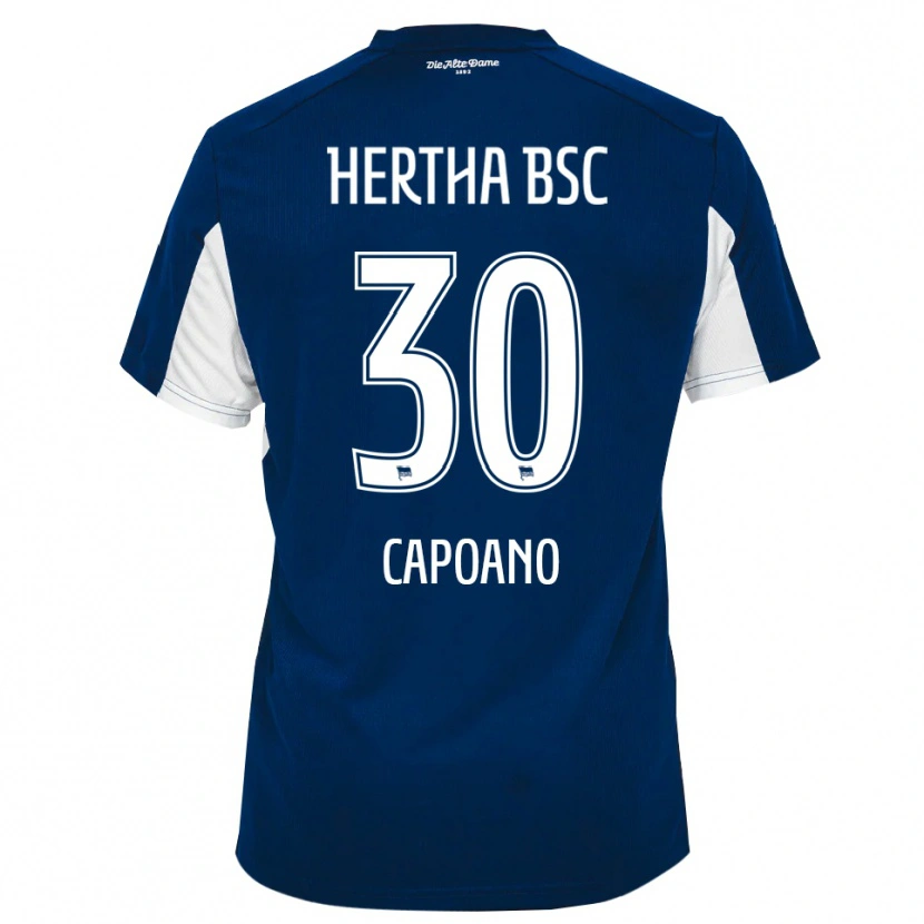 Danxen Men Oscar Capoano #30 White Blue Home Jersey 2025/26 T-Shirt