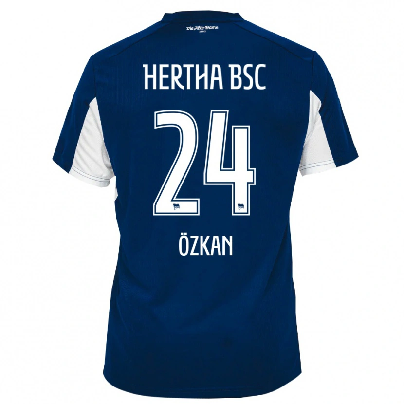 Danxen Men Muhammed Özkan #24 White Blue Home Jersey 2025/26 T-Shirt