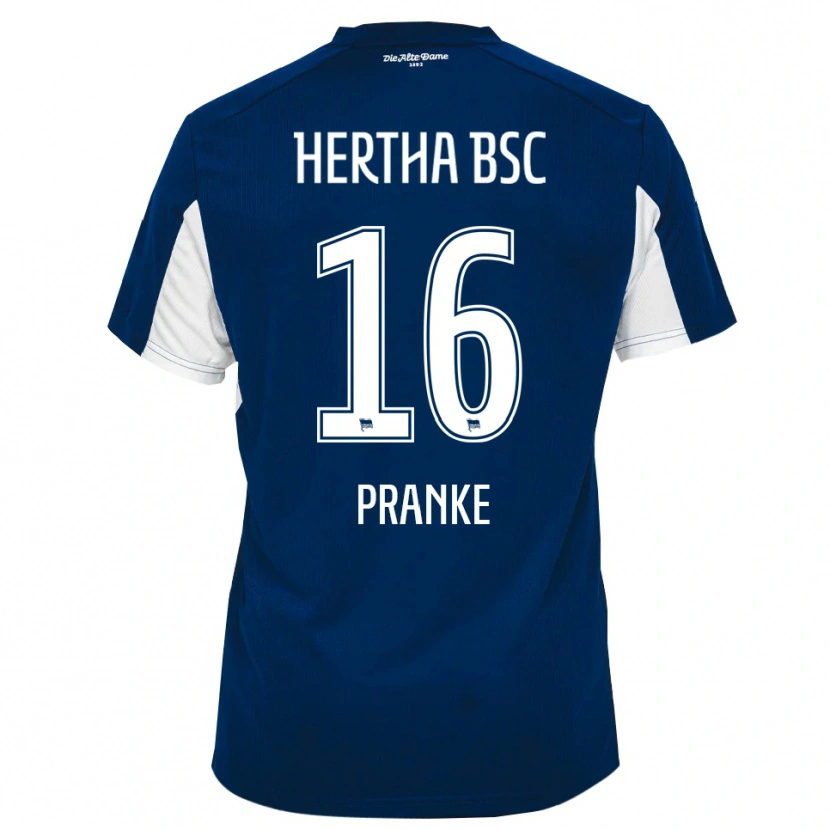 Danxen Men Mare Pranke #16 White Blue Home Jersey 2025/26 T-Shirt