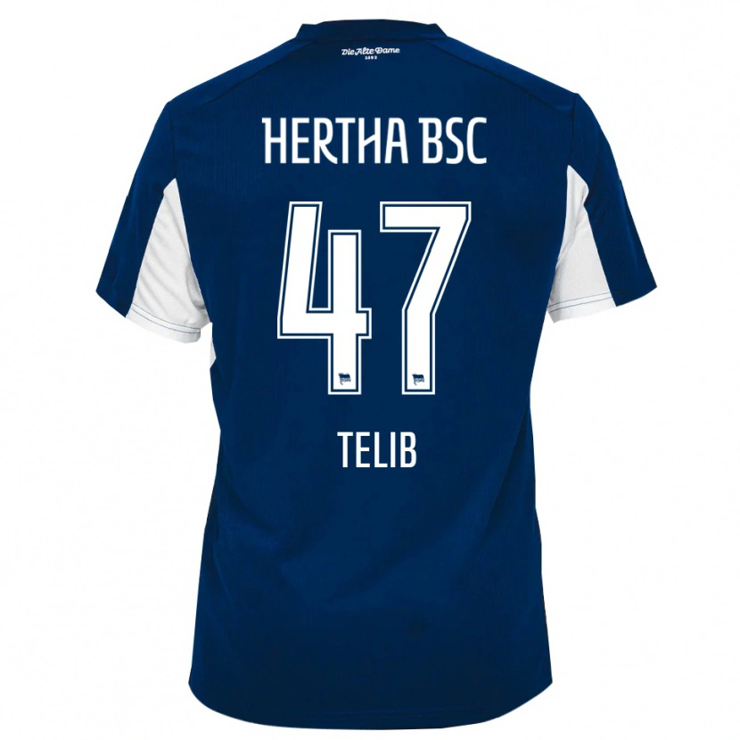 Danxen Men Selim Telib #47 White Blue Home Jersey 2025/26 T-Shirt
