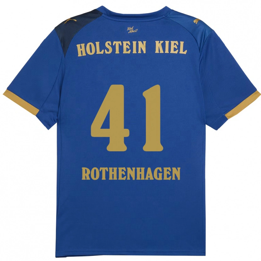 Danxen Men Lio Rothenhagen #41 Blue Gold Home Jersey 2025/26 T-Shirt