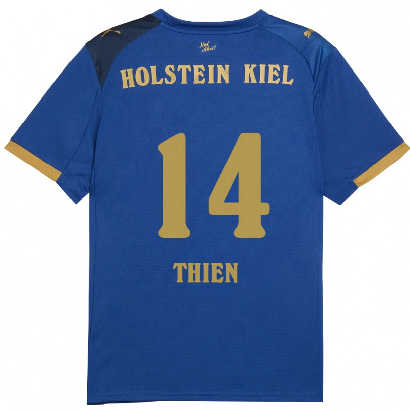 Danxen Men Madita Thien #14 Blue Gold Home Jersey 2025/26 T-Shirt