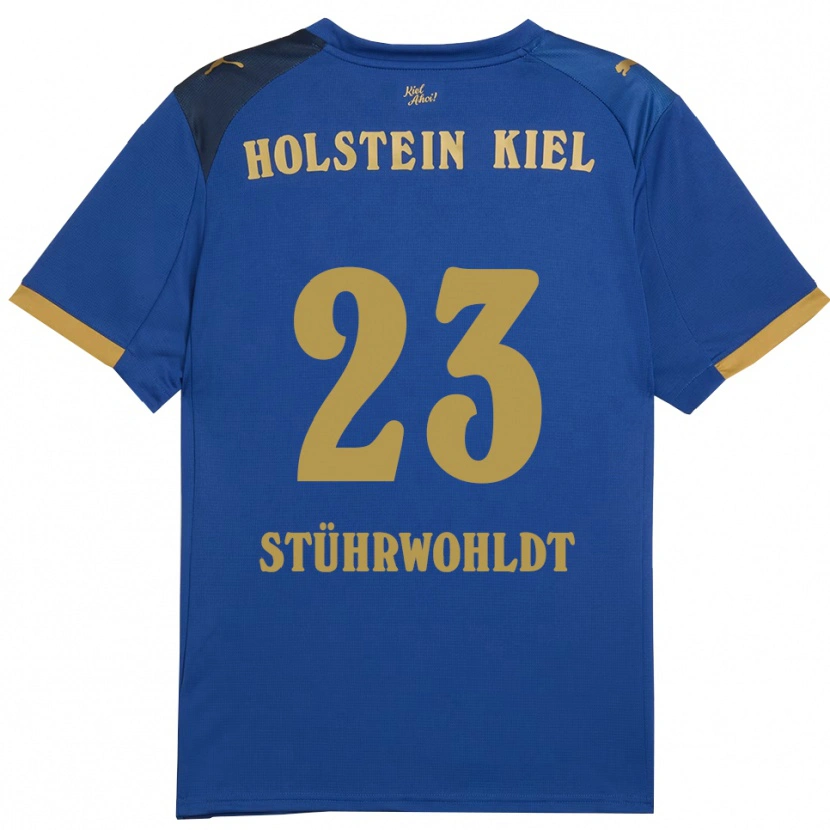 Danxen Men Timon Stührwohldt #23 Blue Gold Home Jersey 2025/26 T-Shirt