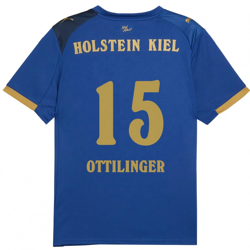 Danxen Men Tim Ottilinger #15 Blue Gold Home Jersey 2025/26 T-Shirt