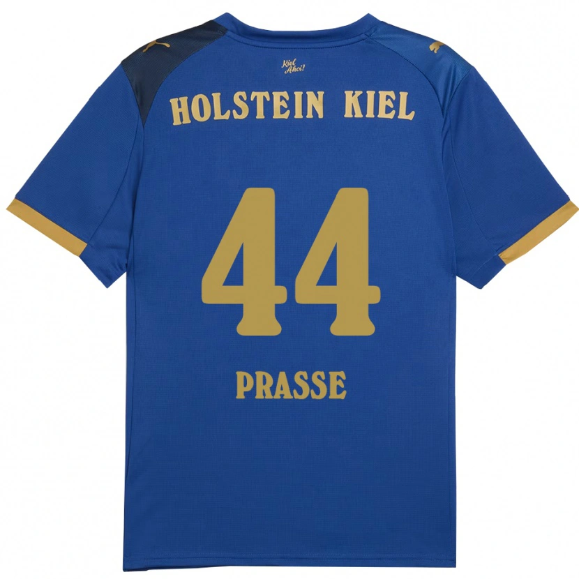 Danxen Men Luca Prasse #44 Blue Gold Home Jersey 2025/26 T-Shirt