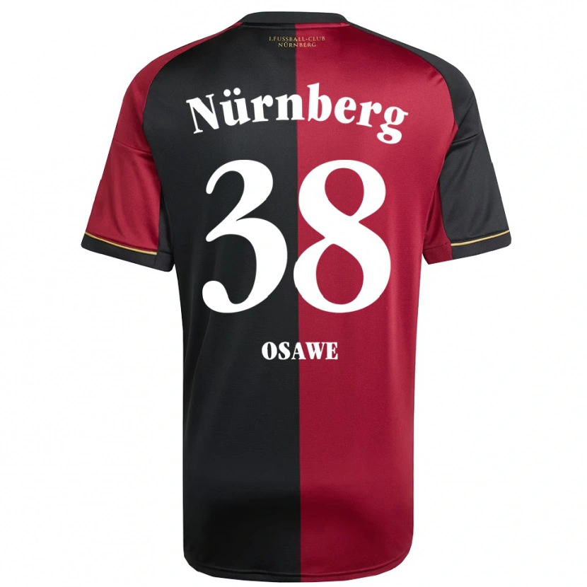 Danxen Men Winners Osawe #38 Burgundy Black Home Jersey 2025/26 T-Shirt