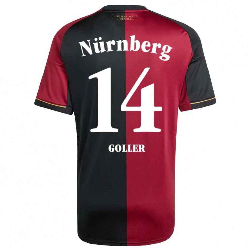 Danxen Men Benjamin Goller #14 Burgundy Black Home Jersey 2025/26 T-Shirt