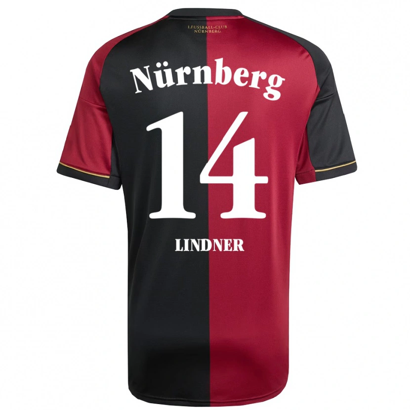 Danxen Men Marlene Lindner #14 Burgundy Black Home Jersey 2025/26 T-Shirt