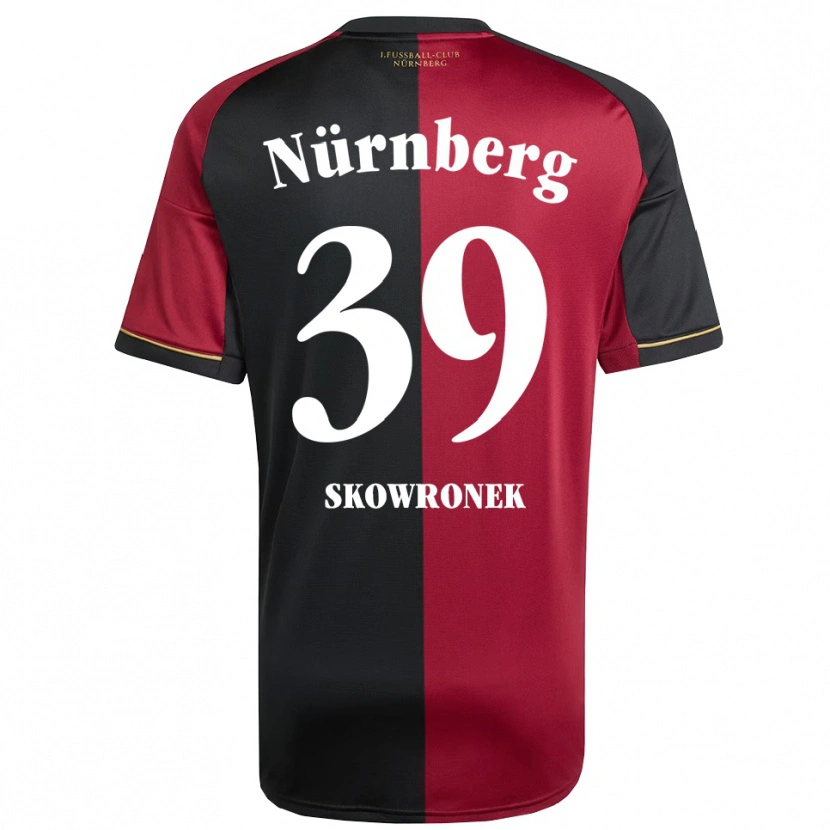 Danxen Men Joel Skowronek #39 Burgundy Black Home Jersey 2025/26 T-Shirt
