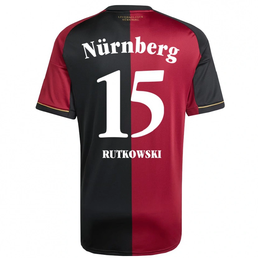 Danxen Men Nicolas Rutkowski #15 Burgundy Black Home Jersey 2025/26 T-Shirt