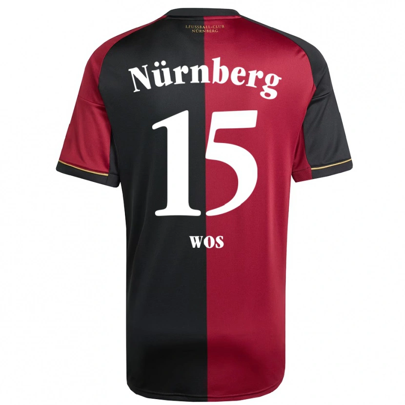 Danxen Men Oliwia Wos #15 Burgundy Black Home Jersey 2025/26 T-Shirt