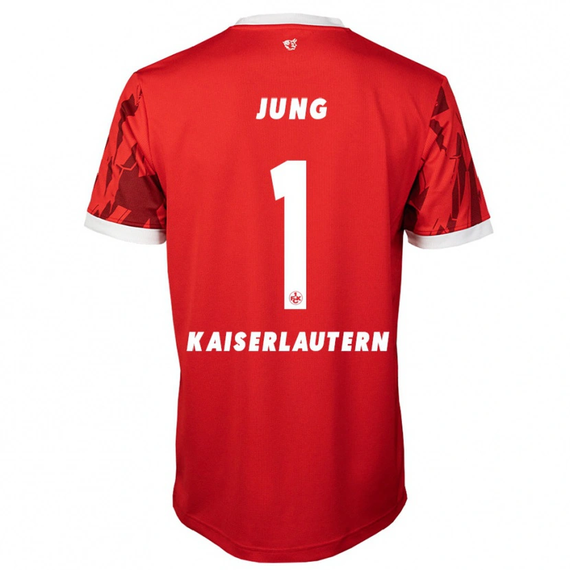 Danxen Men Moritz Jung #1 Red White Home Jersey 2025/26 T-Shirt