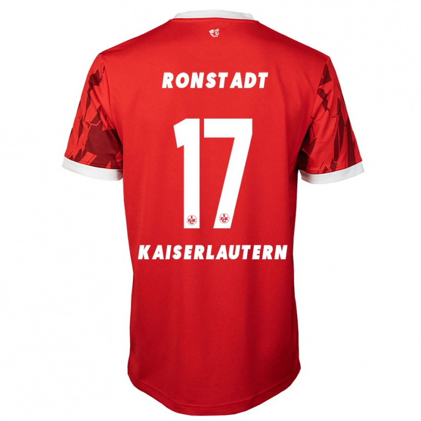 Danxen Men Frank Ronstadt #17 Red White Home Jersey 2025/26 T-Shirt