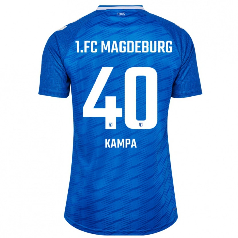 Danxen Men Robert Kampa #40 Blue White Home Jersey 2025/26 T-Shirt
