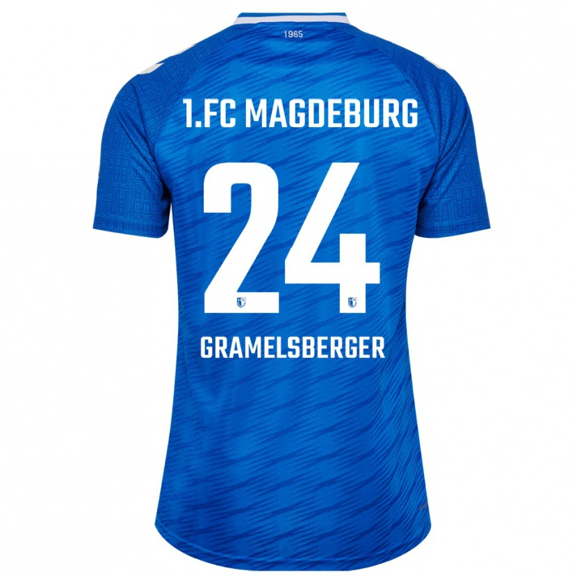 Danxen Men Lennert Gramelsberger #24 Blue White Home Jersey 2025/26 T-Shirt