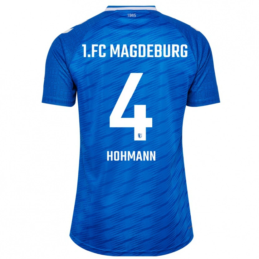 Danxen Men Malte Hohmann #4 Blue White Home Jersey 2025/26 T-Shirt
