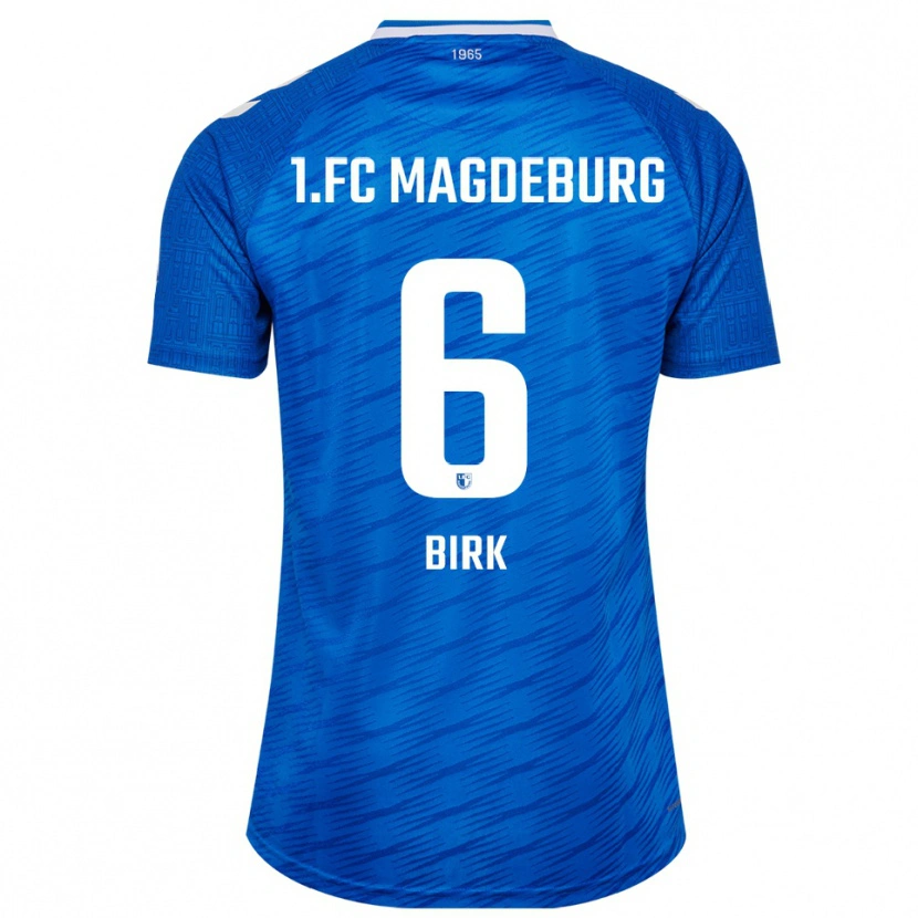 Danxen Men Timo Birk #6 Blue White Home Jersey 2025/26 T-Shirt