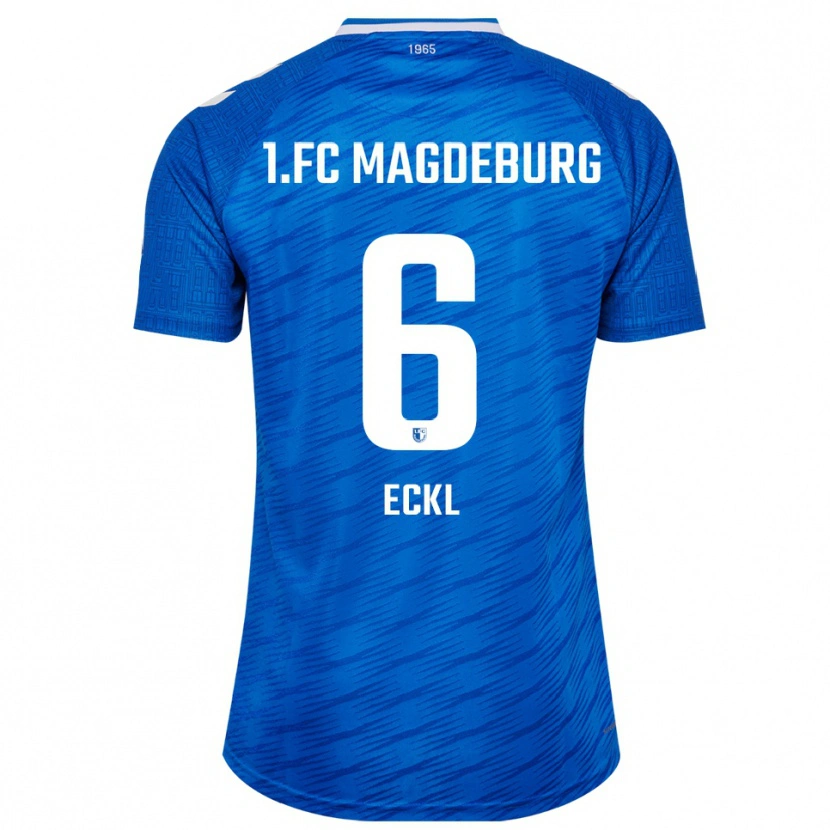 Danxen Men Hanna Eckl #6 Blue White Home Jersey 2025/26 T-Shirt