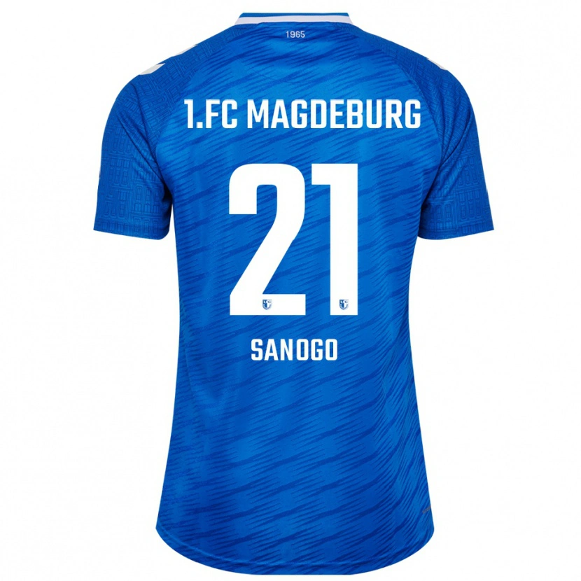 Danxen Men Malick Sanogo #21 Blue White Home Jersey 2025/26 T-Shirt