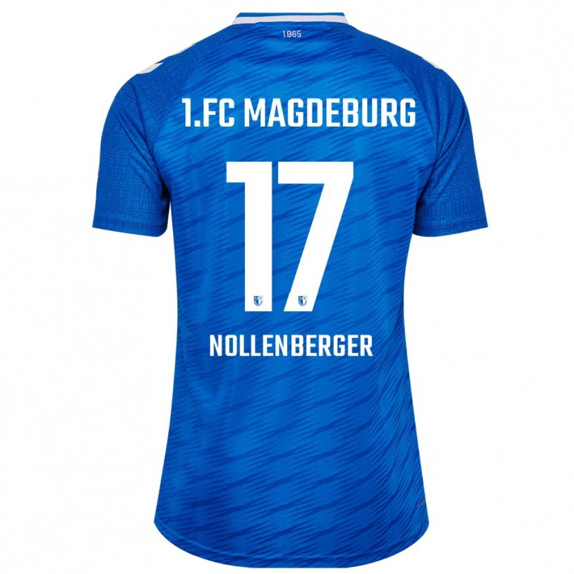 Danxen Men Alexander Nollenberger #17 Blue White Home Jersey 2025/26 T-Shirt