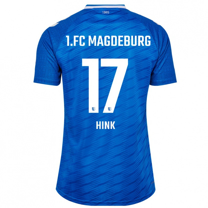 Danxen Men Hector Hink #17 Blue White Home Jersey 2025/26 T-Shirt