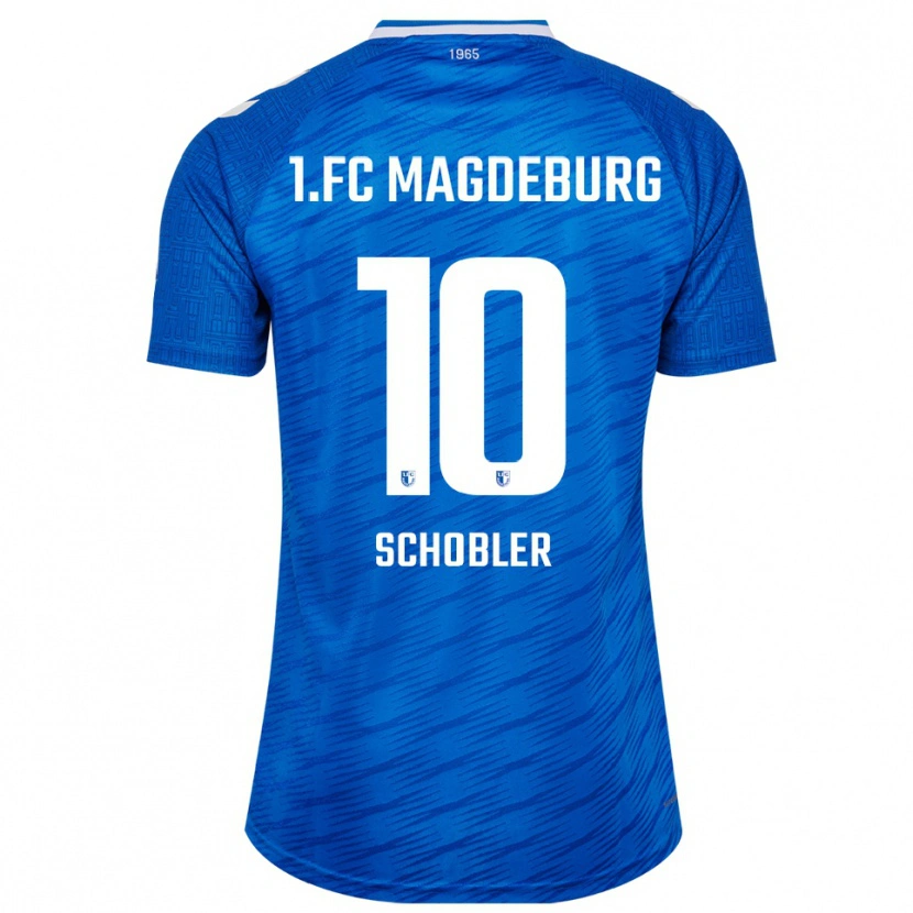 Danxen Men Laurin Schößler #10 Blue White Home Jersey 2025/26 T-Shirt