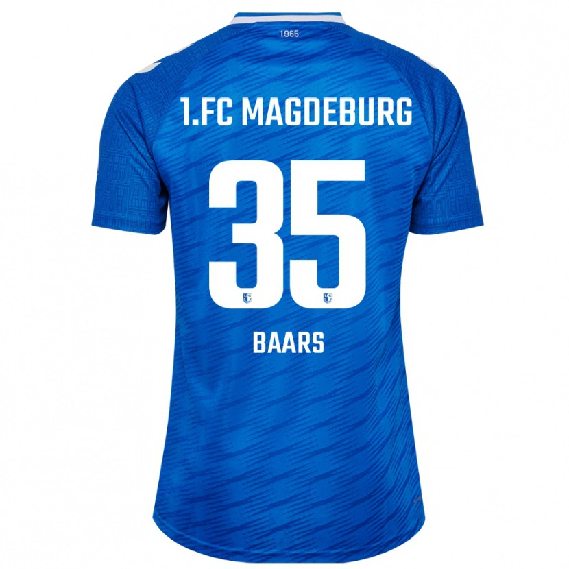 Danxen Men Magnus Baars #35 Blue White Home Jersey 2025/26 T-Shirt