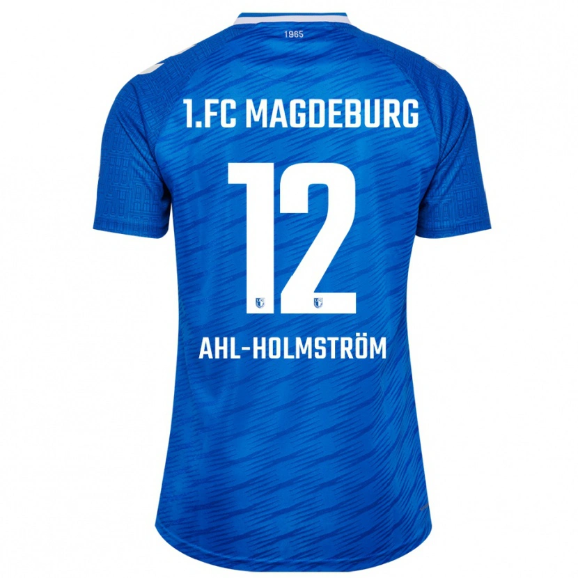 Danxen Men Alexander Ahl-Holmström #12 Blue White Home Jersey 2025/26 T-Shirt